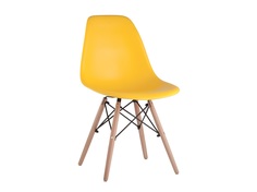 Стул simple dsw (stool group) желтый 46x81x53 см.