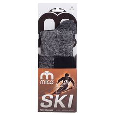 Носки горнолыжные Mico 19-20 Ski Performance Nero-35-37 EUR