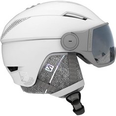 Шлем зимний Salomon 20-21 Icon2 Visor White/Univ Silver-M (55-57 см)