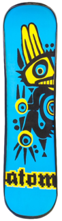 Сноускейт Atom Scalp Blue