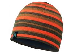 Шапка Buff Knitted&Polar Hat Lakistripes Fossil