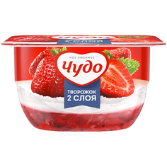 Творожок Чудо Клубника 4,2% 100 г