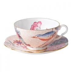 Чайная пара Wedgwood Cuckoo 180 мл бежевый