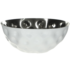 Декоративная чаша Wittkemper Shiny L серебряная