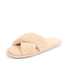 Женские тапочки Sofi De Marko №2 бежевые S (36/37)