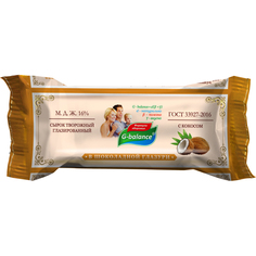 Сырок G-balance Глазированный с кокосом 16% 40 г