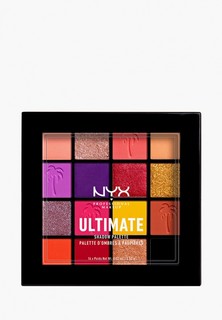 Палетка для глаз Nyx Professional Makeup ULTIMATE SHADOW PALETTE FEST, оттенок 13, FESTIVAL, 24 г