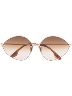 Victoria Beckham Eyewear солнцезащитные очки Peak в безободковой оправе