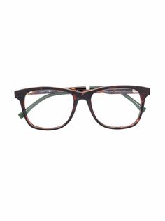 Lacoste Kids очки в прямоугольной оправе черепаховой расцветки