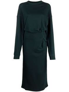 Isabel Marant Étoile платье-толстовка миди со сборками