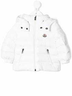 Moncler Enfant пуховик на молнии с капюшоном