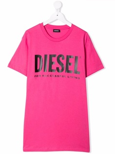 Diesel Kids футболка с логотипом