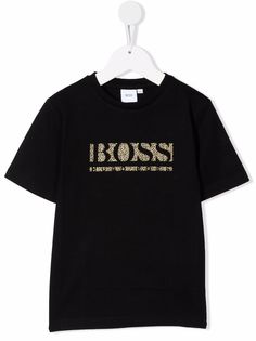 BOSS Kidswear футболка с логотипом