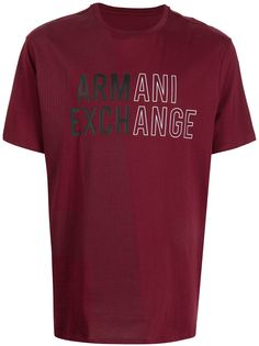Armani Exchange футболка с логотипом