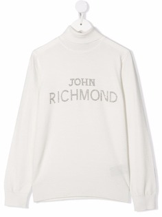 John Richmond Junior водолазка с логотипом
