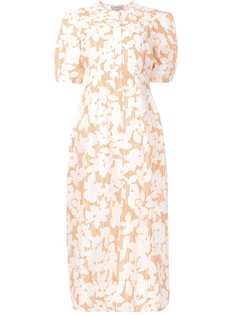 Lee Mathews платье с цветочным принтом