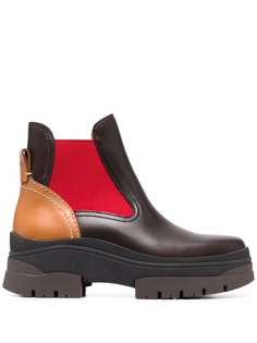 See by Chloé ботинки Cassidie в стиле колор-блок