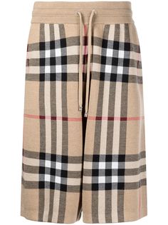 Burberry шорты в клетку