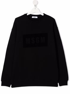 MSGM Kids толстовка с логотипом