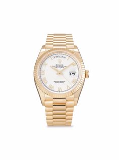 Rolex наручные часы Day-Date pre-owned 36 мм 2021-го года