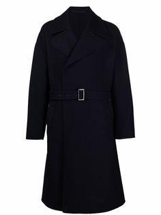 Giorgio Armani двубортное пальто с поясом