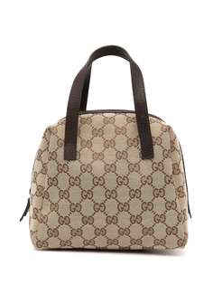 Gucci Pre-Owned маленькая сумка-тоут с монограммой GG