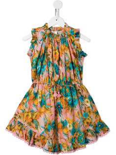 ZIMMERMANN KIDS платье Estelle Flip с цветочным принтом