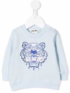 Kenzo Kids толстовка с логотипом Tiger