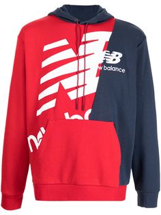 New Balance худи с логотипом