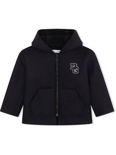 Dolce & Gabbana Kids пальто на молнии с логотипом