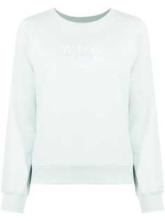 A.P.C. толстовка с вышитым логотипом