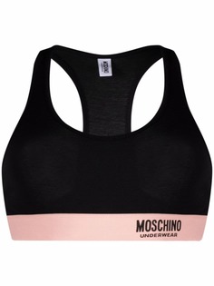 Moschino бюстгальтер с логотипом