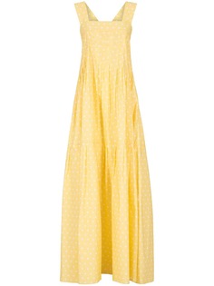 Plan C платье макси в горох