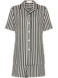 Olivia von Halle OLIVIA VH EMELI SHRT BTTN UP PJ SET STRI