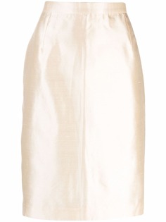Yves Saint Laurent Pre-Owned юбка-карандаш 2000-х годов с завышенной талией