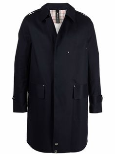 Mackintosh пальто Gourdon на пуговицах