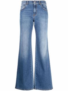 P.A.R.O.S.H. широкие джинсы с завышенной талией