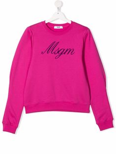 MSGM Kids толстовка с логотипом