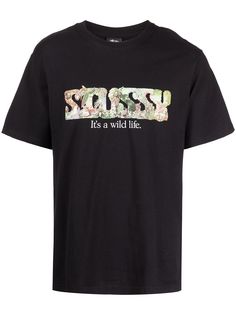 Stussy футболка Its A Wild Life