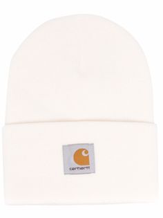 Carhartt WIP шапка бини Watch Hat с нашивкой-логотипом