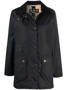 Barbour плащ на кнопках