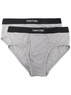 TOM FORD комплект из двух трусов-брифов с логотипом