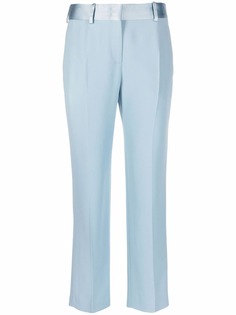 Ermanno Scervino шелковые брюки с атласной отделкой