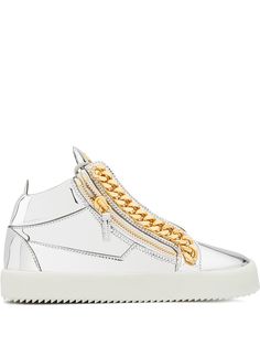 Giuseppe Zanotti кеды Kriss с цепочками