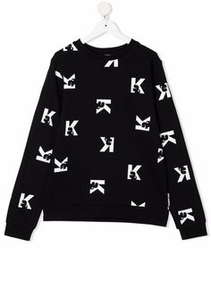 Karl Lagerfeld Kids толстовка с логотипом