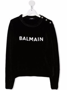 Balmain Kids джемпер с логотипом