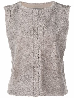 Simonetta Ravizza укороченный жилет из овчины