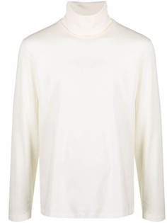 Jil Sander футболка с высоким воротником и длинными рукавами