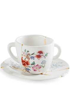 Seletti набор Kintsugi из чашки и блюдца