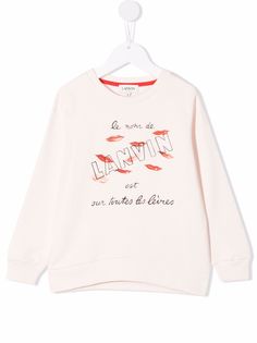LANVIN Enfant толстовка с принтом